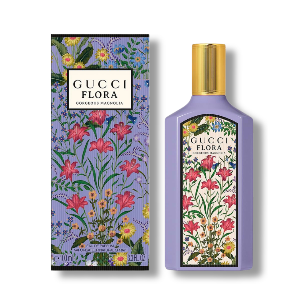 GUCCI FLORA GORGEOUS MAGNOLIA - 3.4oz - EDP WOMEN